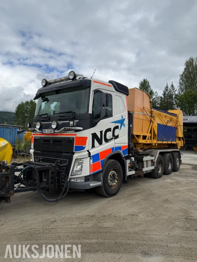 2018 Volvo FH540 krokbil, komplett brøyterigget