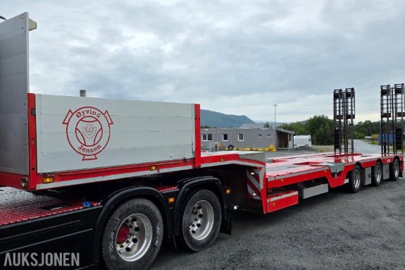 2017 Vang SHSL111TS - 3 akslet maskinsemi - Hydraulisk kjørebruer - 