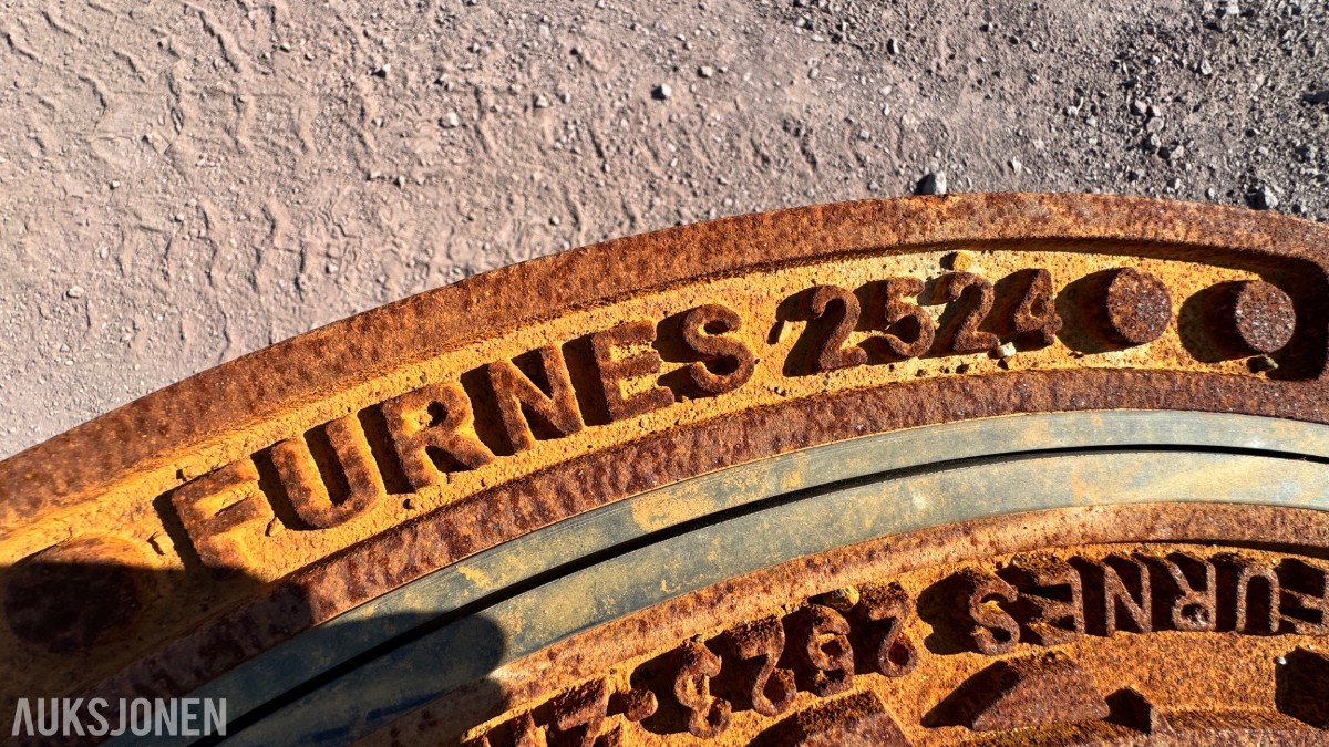 Furnes Ø1000/Ø800 PREMIUM D400 kumrammer med lokk - 2 stk