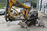 Rivningsrobot Brokk 150C med mye utstyr