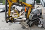 Rivningsrobot Brokk 150C med mye utstyr