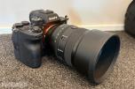 Sony α7R V kamerapakke med fire G Master-objektiver og kamerasekk