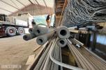 Parti med utstyr for tunnel- og bergsikring