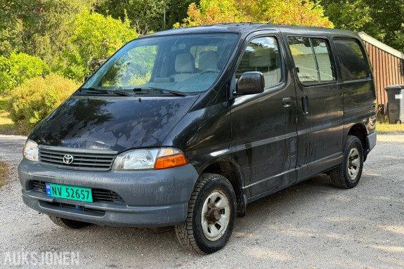 2004 Toyota HIACE 2.5-102 D 4WD – 236 412 KM – NY CLUTCH - REP OBJEKT