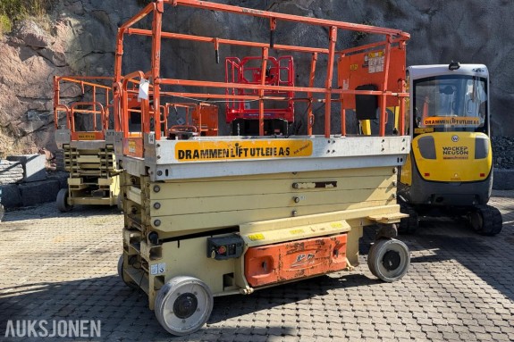 2007 JLG 2646ES sakselift - 10 meter arbeidshøyde