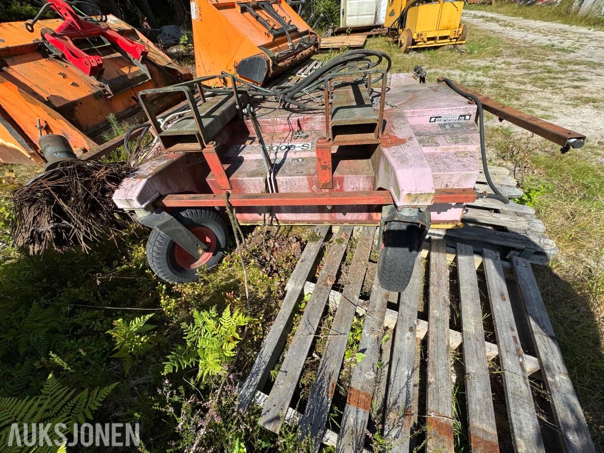 Hydromann 2000-S kost med gaffellommer