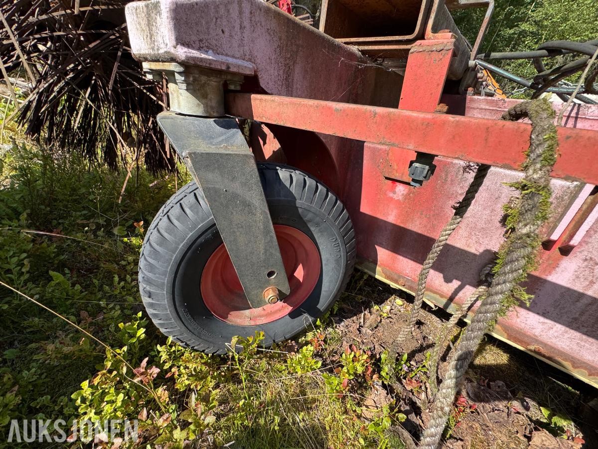 Hydromann 2000-S kost med gaffellommer
