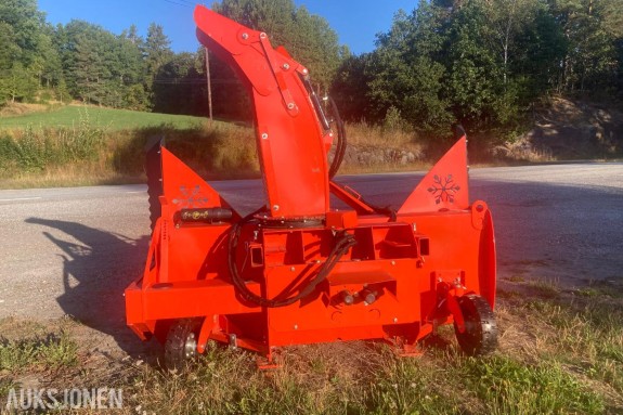 2024 HANMEY PX-220 SNØFRESER – 220 CM – HYDRAULISK TUT/TILT – VENDBAR
