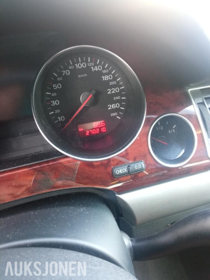 2007 Audi A8 4.1 Diesel 326hk QUATTRO Cruisekontroll, Reparasjonsobjekt