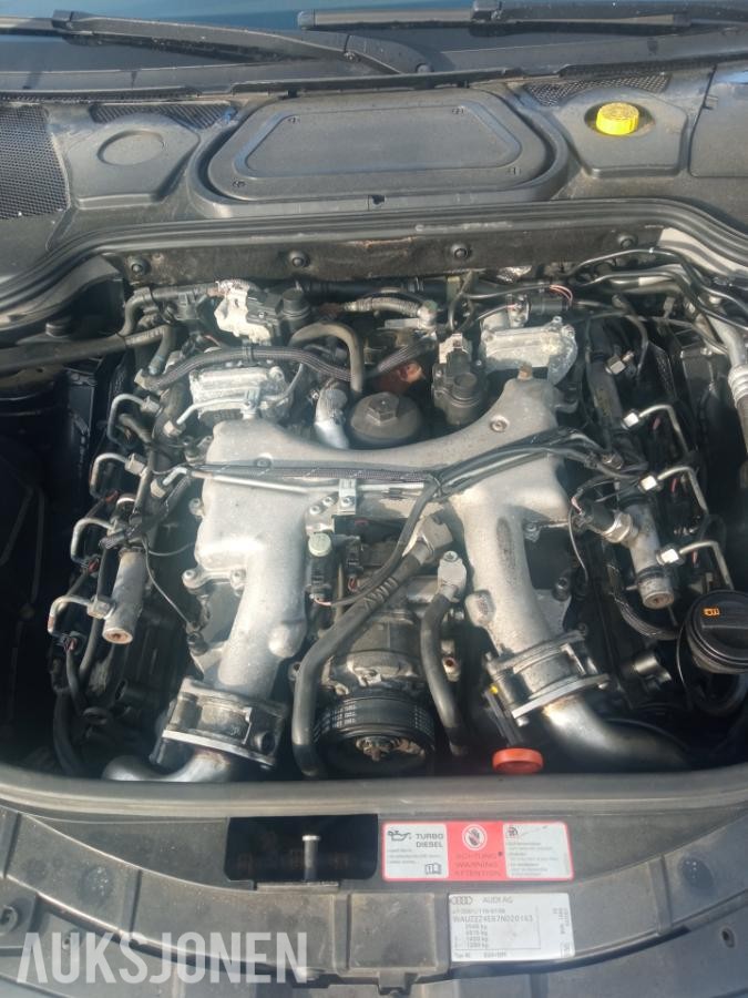 2007 Audi A8 4.1 Diesel 326hk QUATTRO Cruisekontroll, Reparasjonsobjekt