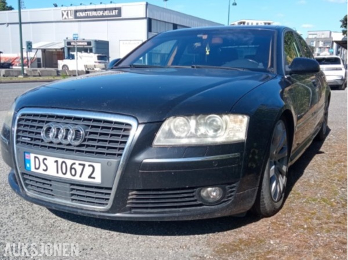 2007 Audi A8 4.1 Diesel 326hk QUATTRO Cruisekontroll, Reparasjonsobjekt