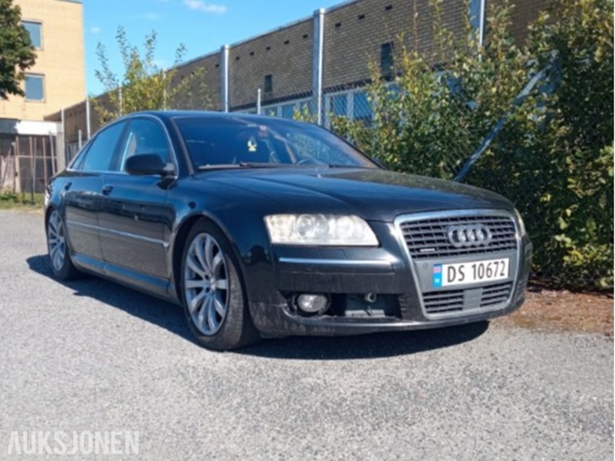 2007 Audi A8 4.1 Diesel 326hk QUATTRO Cruisekontroll, Reparasjonsobjekt
