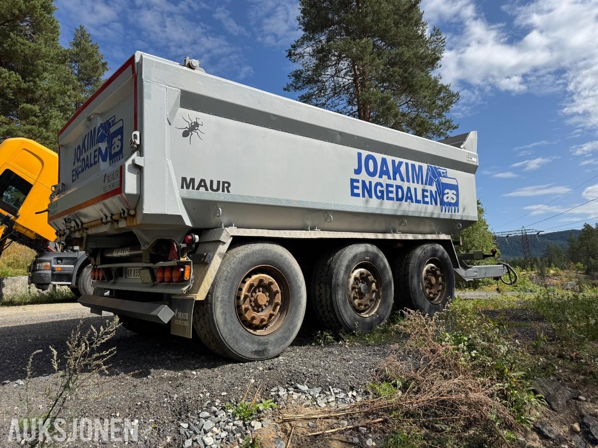 2016 Maur Bilpåbygg trippelkjerre