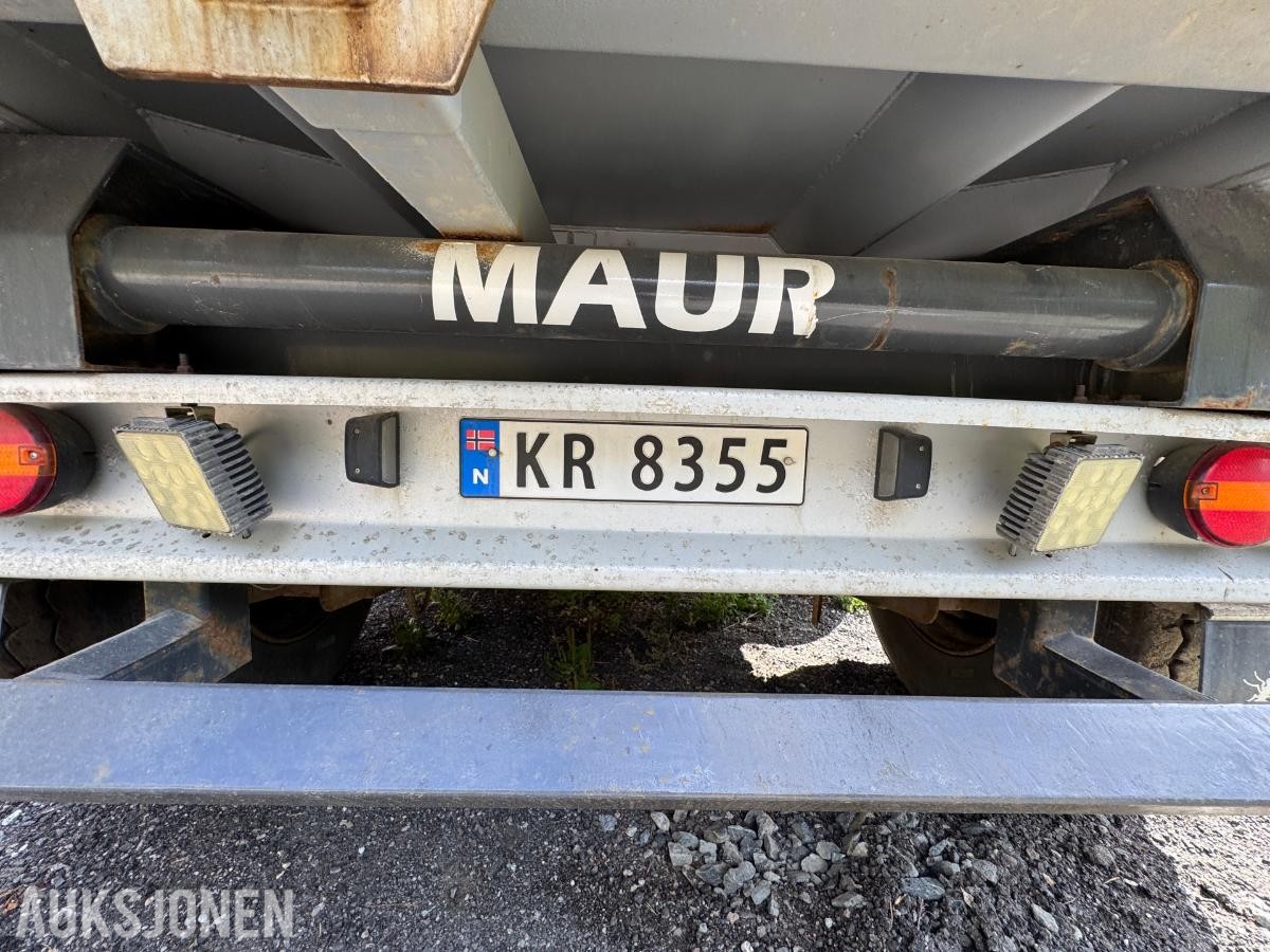 2016 Maur Bilpåbygg trippelkjerre