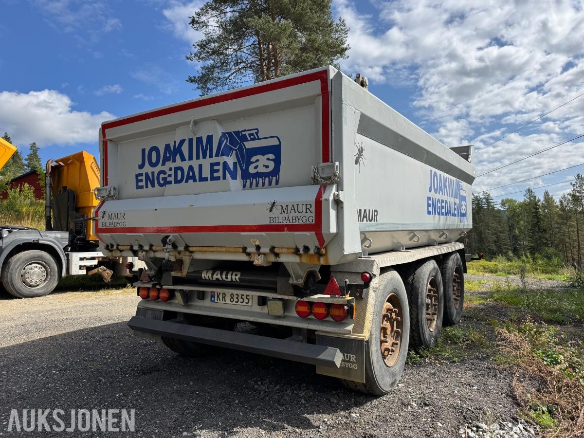 2016 Maur Bilpåbygg trippelkjerre