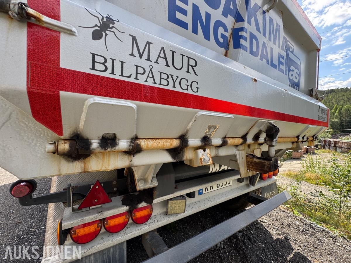 2016 Maur Bilpåbygg trippelkjerre