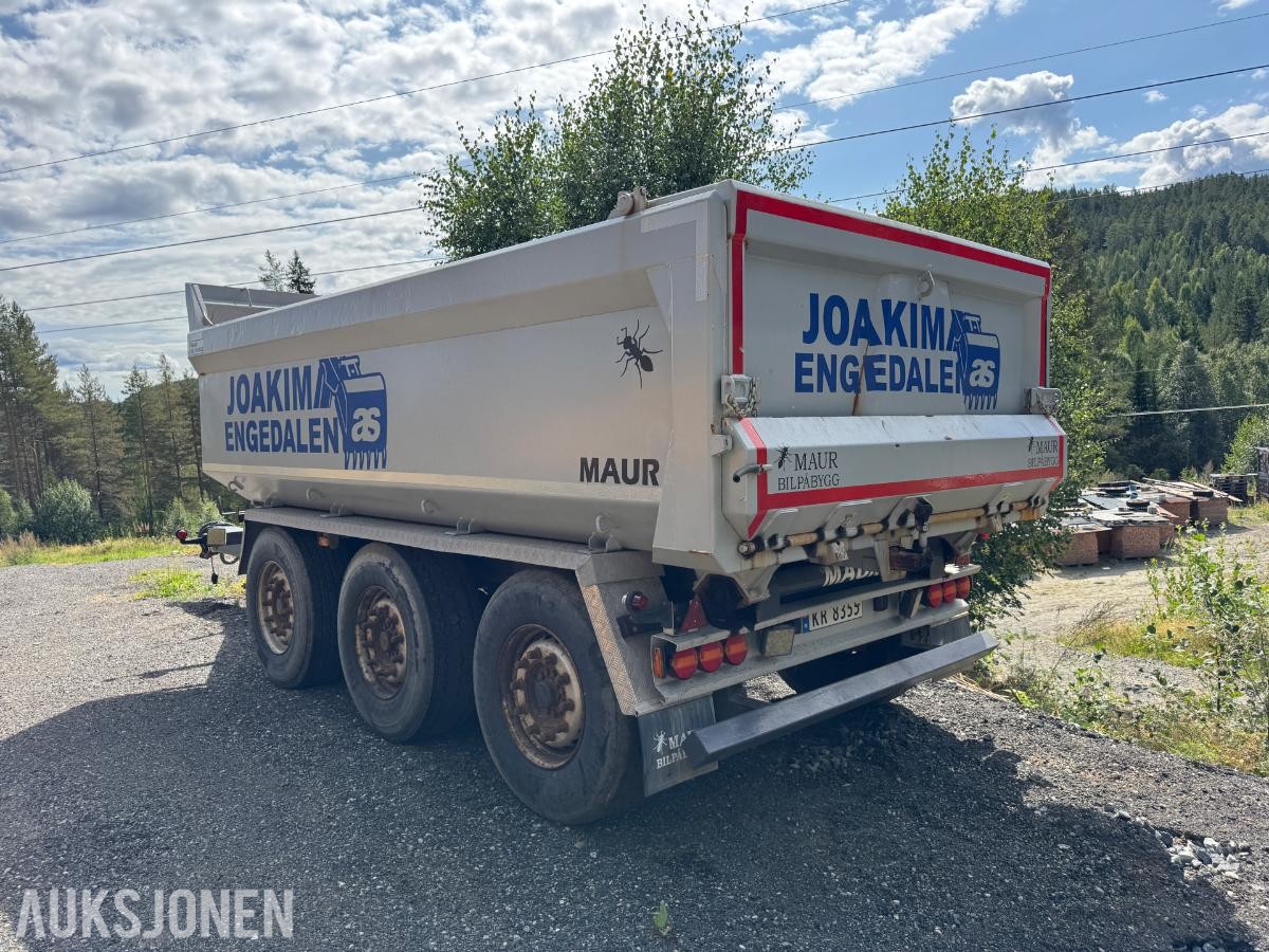 2016 Maur Bilpåbygg trippelkjerre