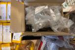1 pall med diverse fittings - rørdeler - koblinger og pakninger