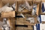 1 pall med diverse rørdeler og fittings
