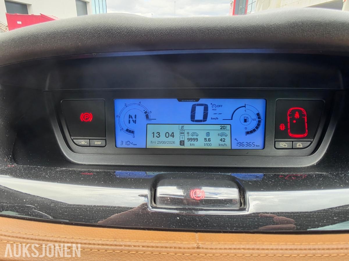2007 Citroen Grand C4 Picasso, 2.0-136 D, 196365km - REP OBJEKT
