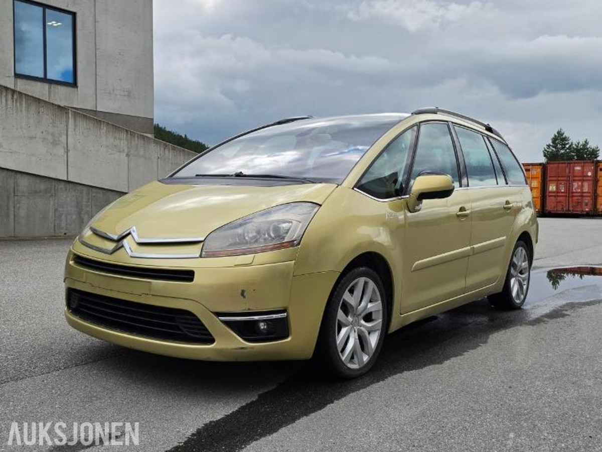 2007 Citroen Grand C4 Picasso, 2.0-136 D, 196365km - REP OBJEKT