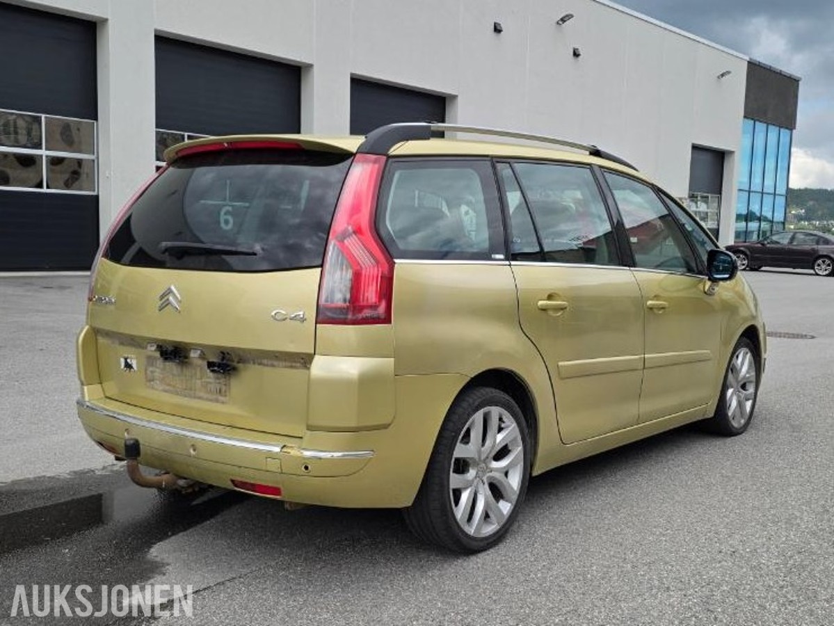 2007 Citroen Grand C4 Picasso, 2.0-136 D, 196365km - REP OBJEKT