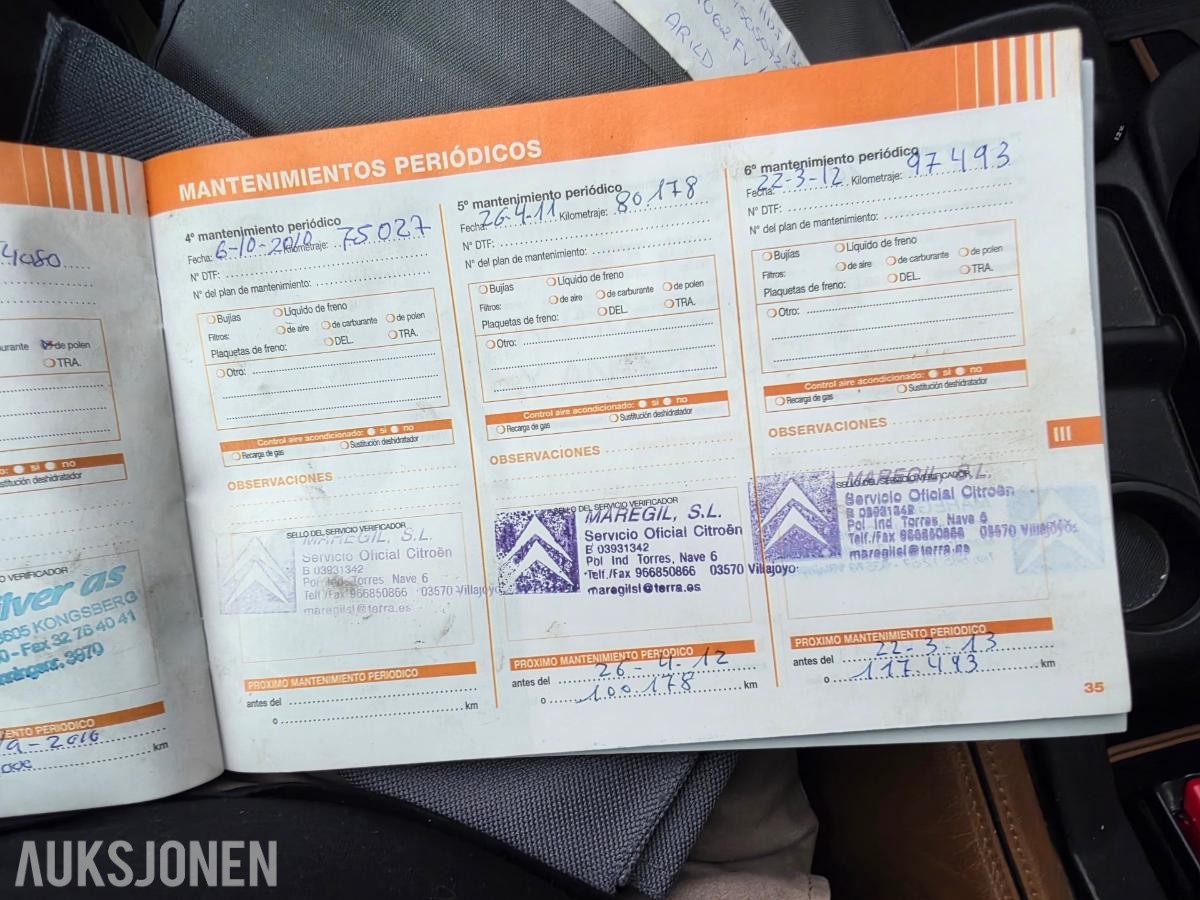2007 Citroen Grand C4 Picasso, 2.0-136 D, 196365km - REP OBJEKT