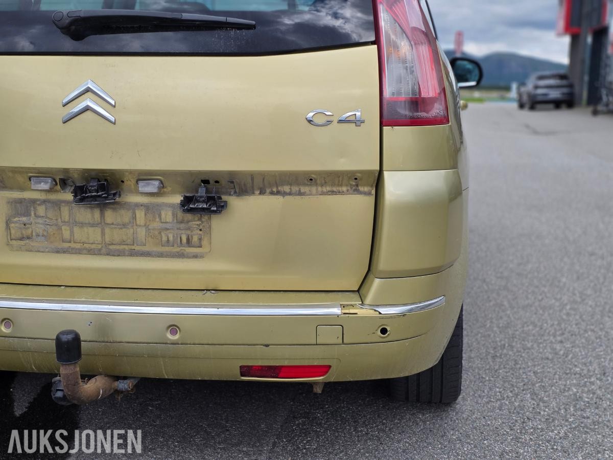2007 Citroen Grand C4 Picasso, 2.0-136 D, 196365km - REP OBJEKT