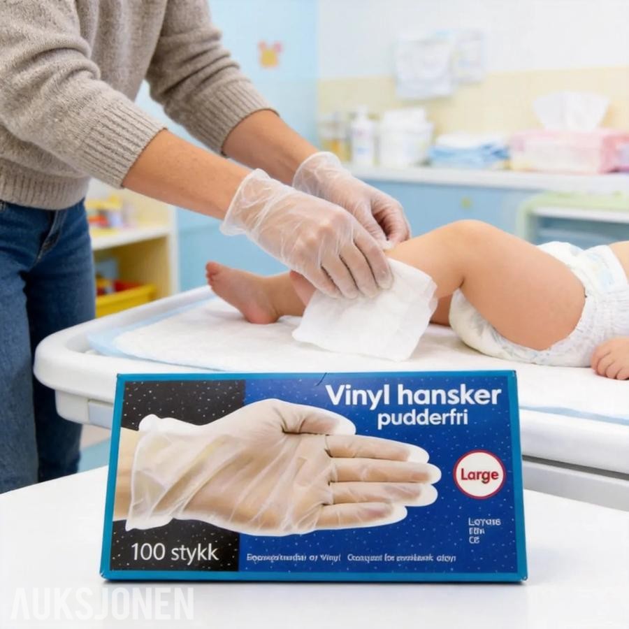 Vinylhansker  i S,M,L,XL  270 pakker