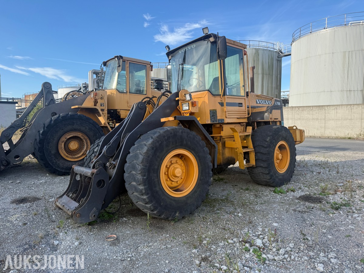 1995 Volvo L70B HJULLASTER - SKUFF - REP.OBJEKT.