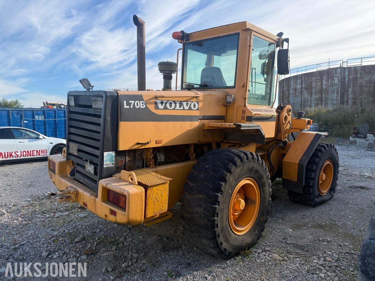 1995 Volvo L70B HJULLASTER - SKUFF - REP.OBJEKT.