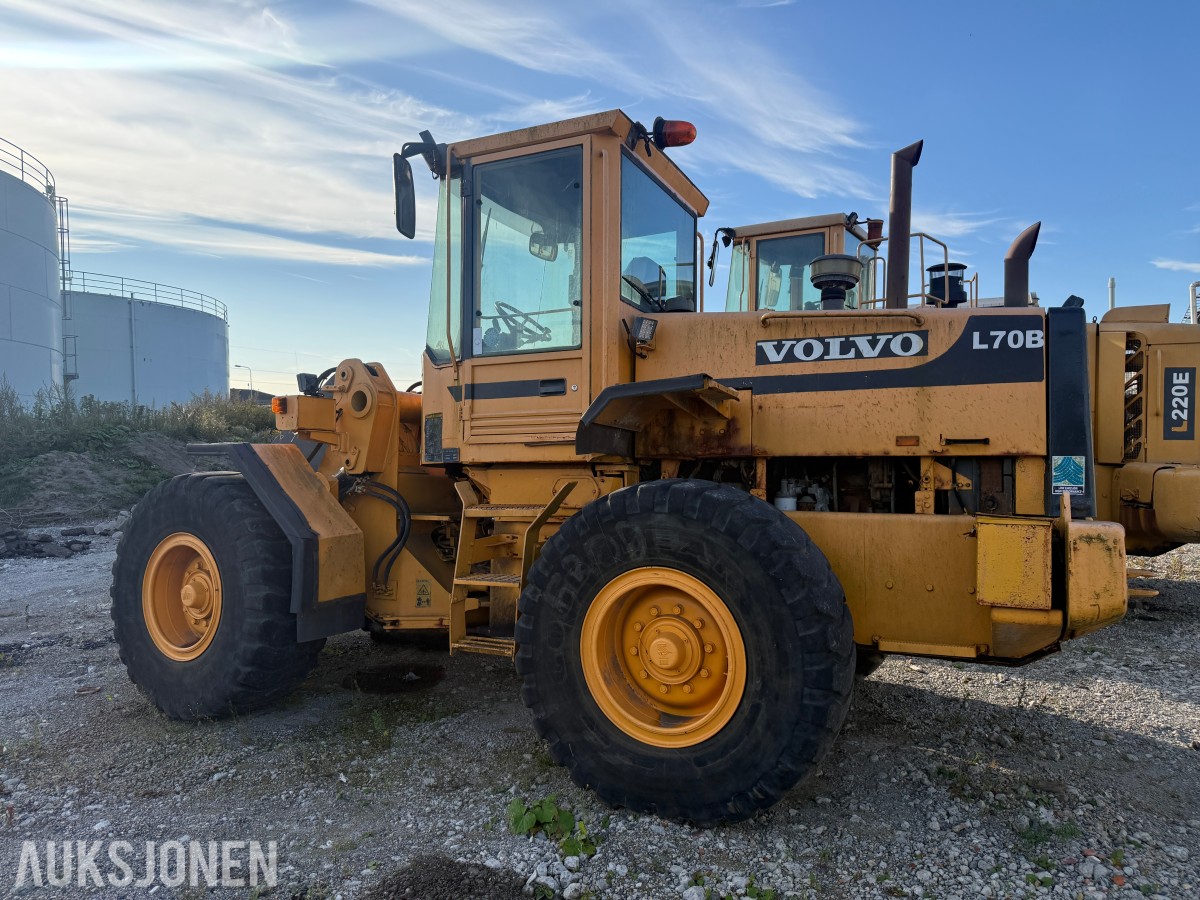 1995 Volvo L70B HJULLASTER - SKUFF - REP.OBJEKT.