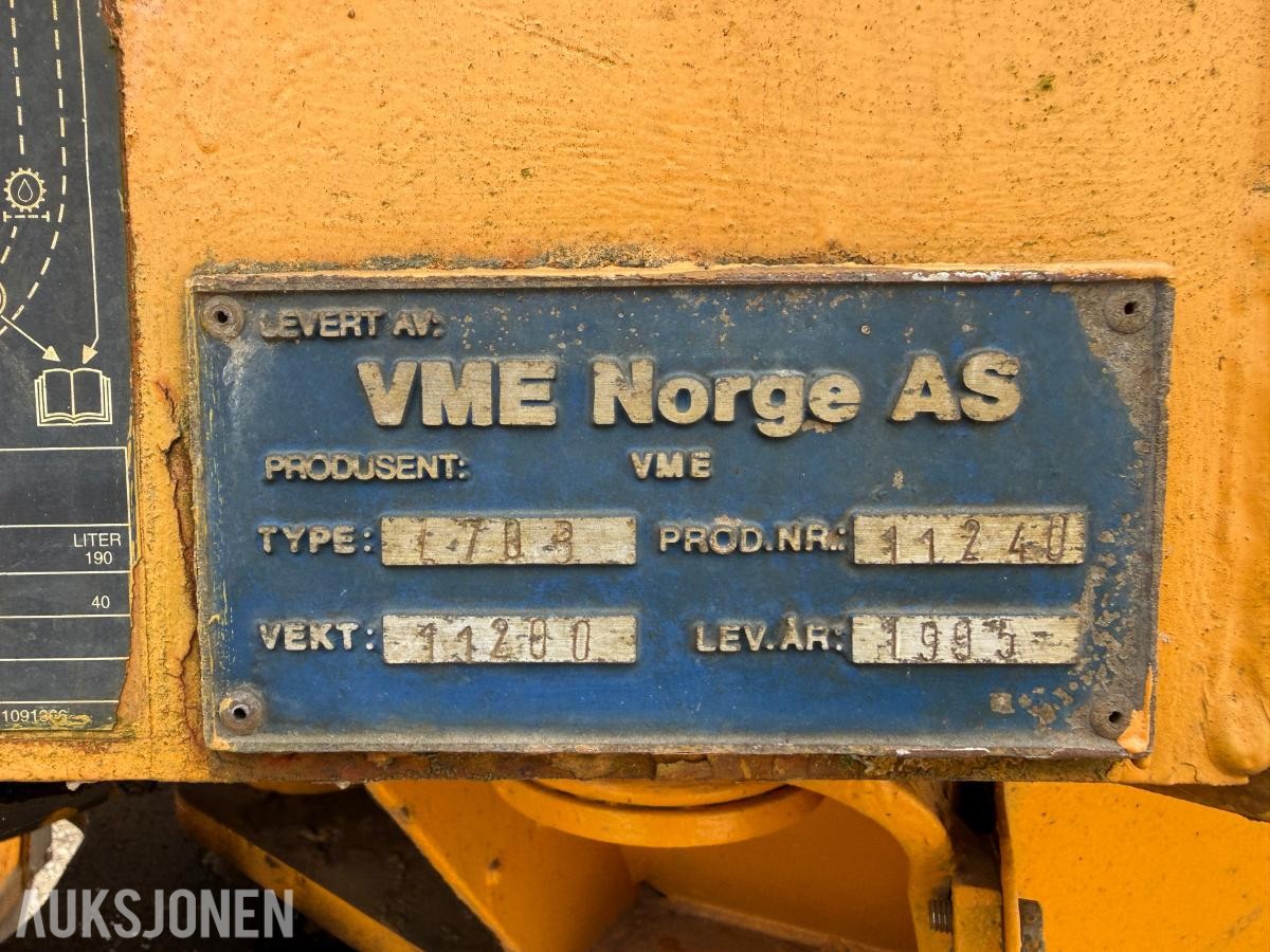 1995 Volvo L70B HJULLASTER - SKUFF - REP.OBJEKT.