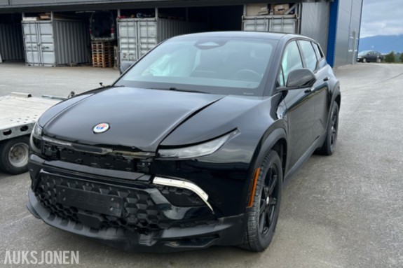 2023 Fisker Ocean Extreme  564hk AWD rep objekt solarsky soltak hengerfeste  707km s+v dekk  eu ok 12.2027                 2000km