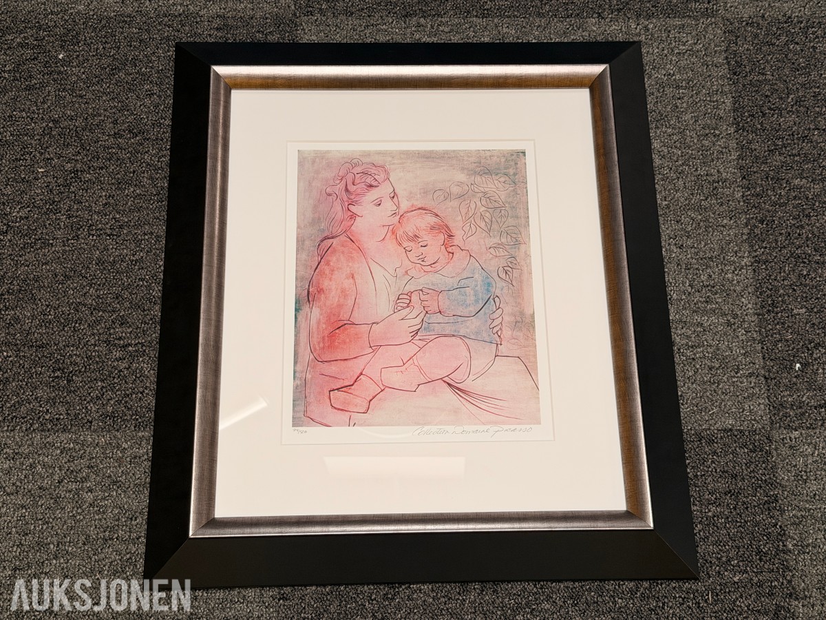 Etter Pablo Picasso – Mother and Child