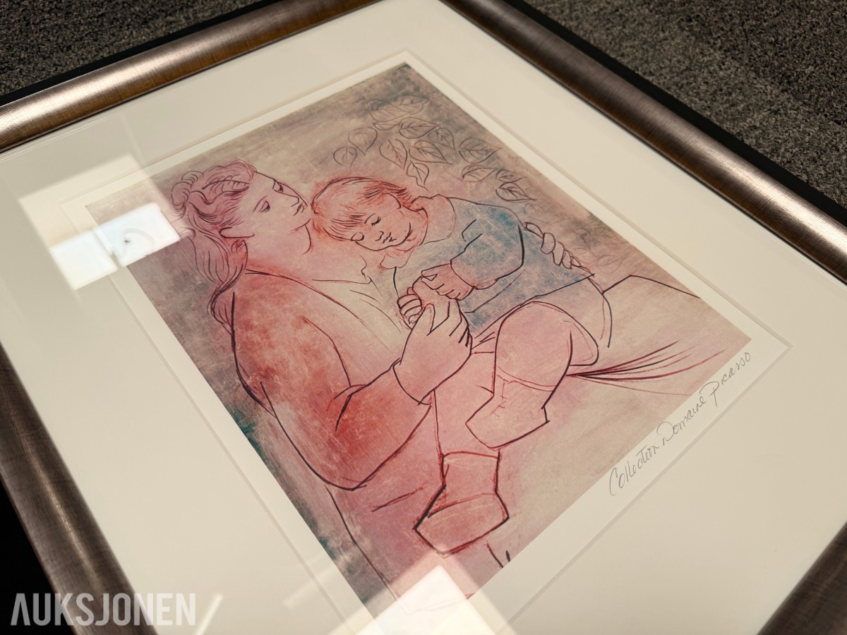 Etter Pablo Picasso – Mother and Child