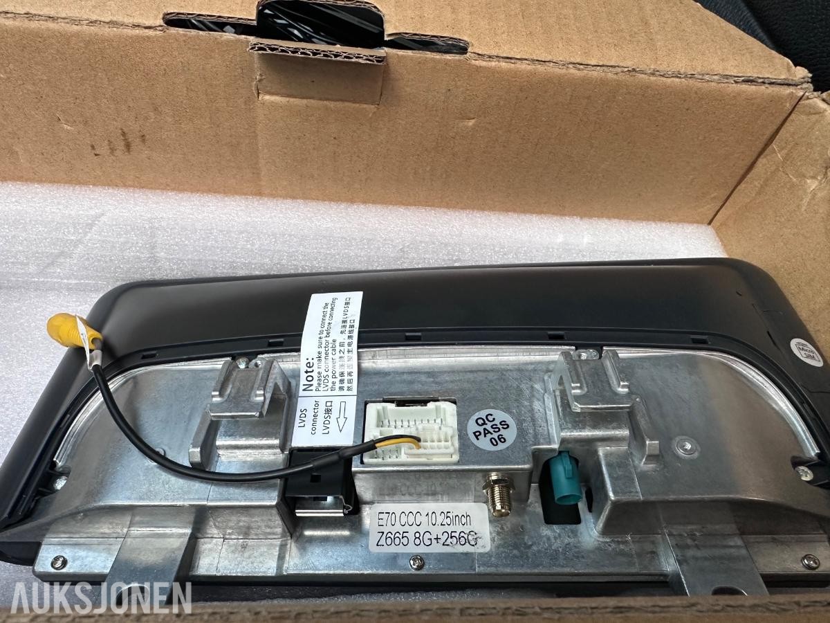 BMW X5 E70 CCC 10,25' Android-skjerm – 8GB/256GB, CarPlay & 360°