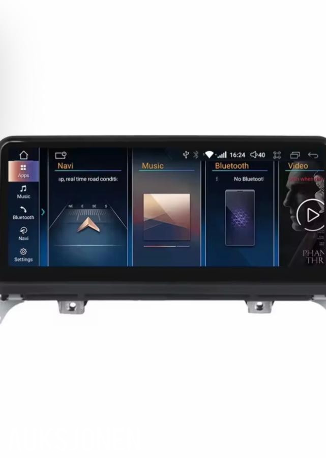 BMW X5 E70 CCC 10,25' Android-skjerm – 8GB/256GB, CarPlay & 360°