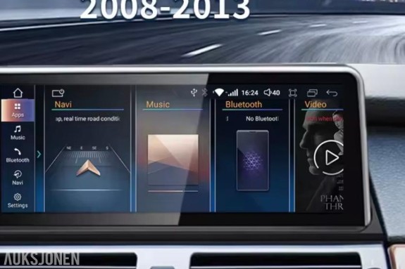 BMW X5 E70 CCC 10,25' Android-skjerm – 8GB/256GB, CarPlay & 360°