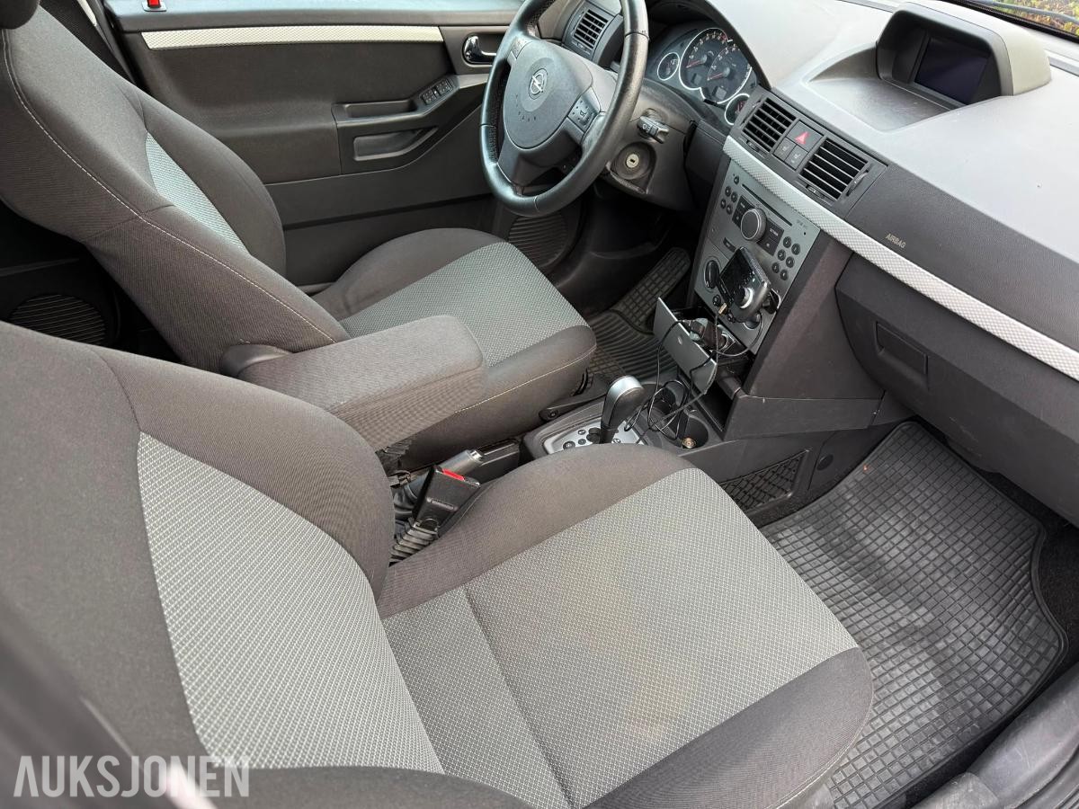 2009 Opel Meriva 1.6 105hk AUTOMAT servicehistorikk