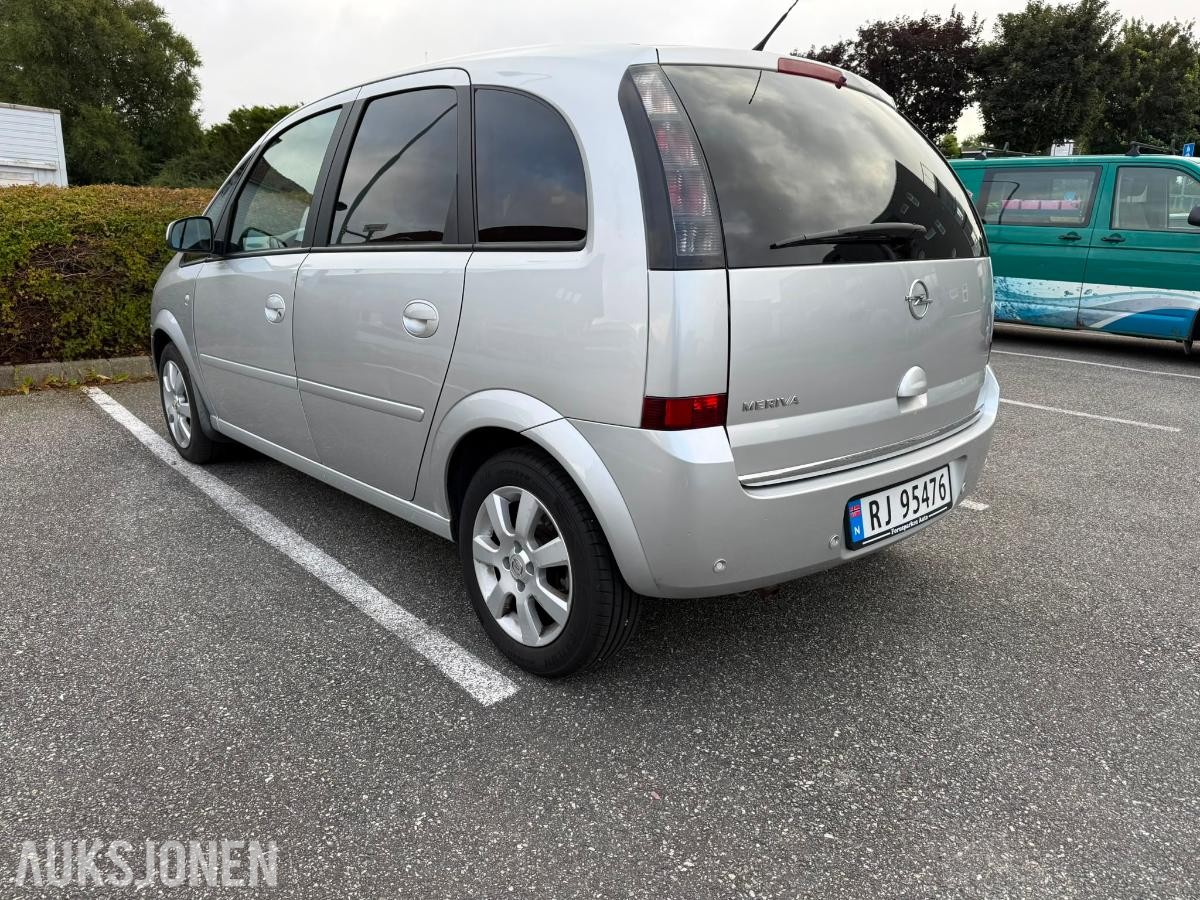 2009 Opel Meriva 1.6 105hk AUTOMAT servicehistorikk