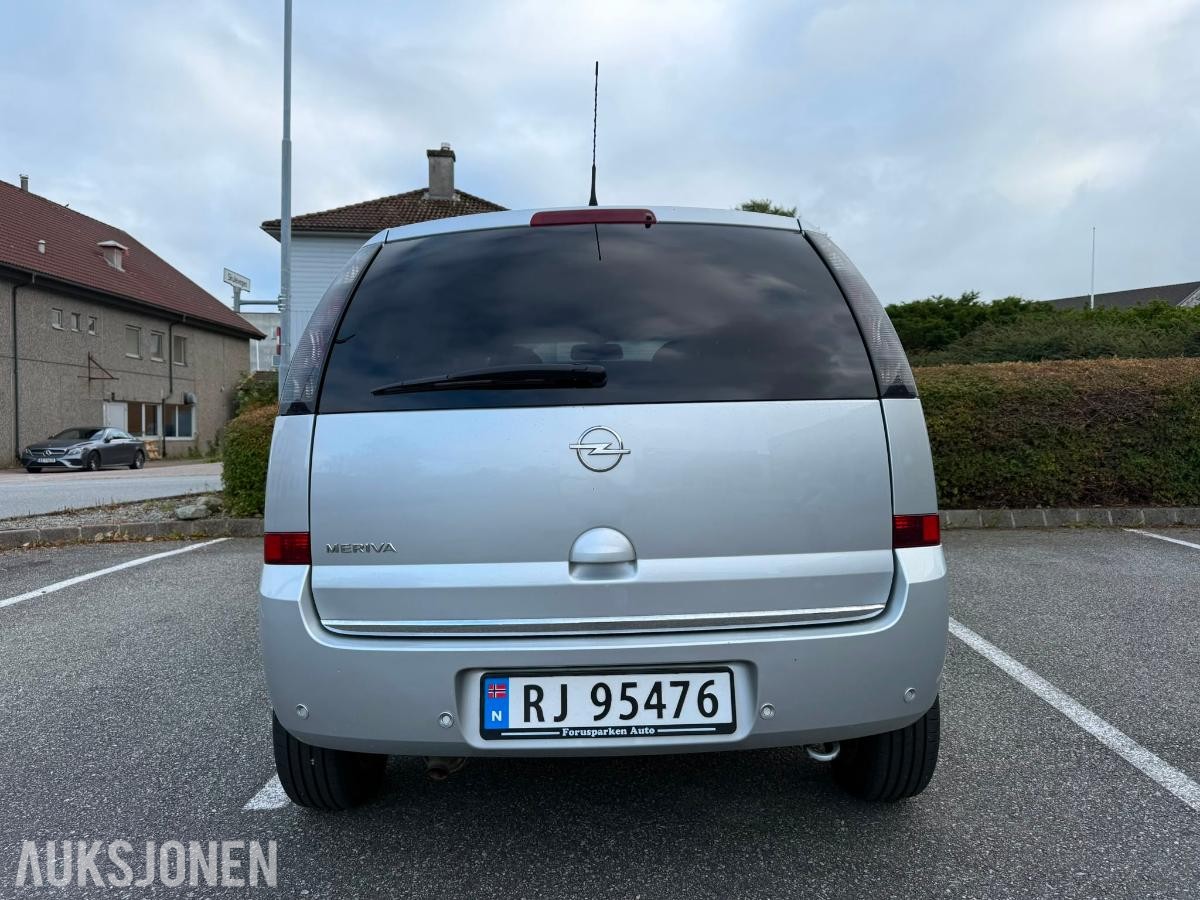 2009 Opel Meriva 1.6 105hk AUTOMAT servicehistorikk