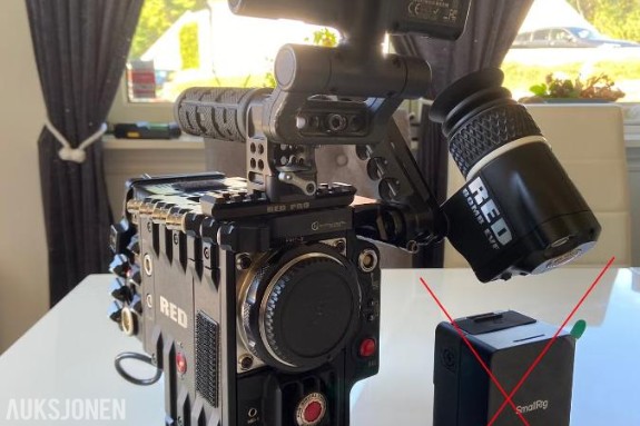 Red Epic Dragon 6K Kinokamera + utstyr