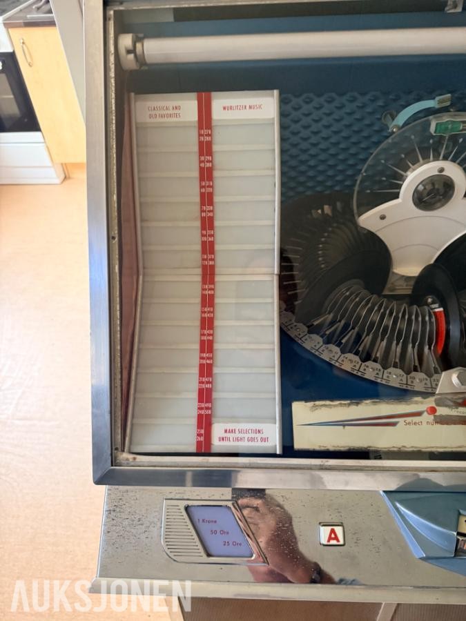 1961 Wurlitzer Lyric jukeboks - Klassisk og sjelden