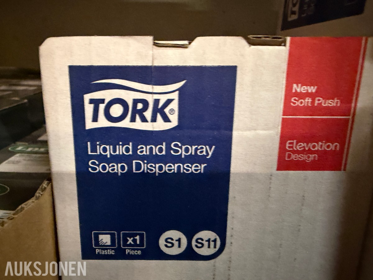 5 STK TORK DISPENSERE FOR FLYTENDE SÅPE OG SPRAY – S1/S11
