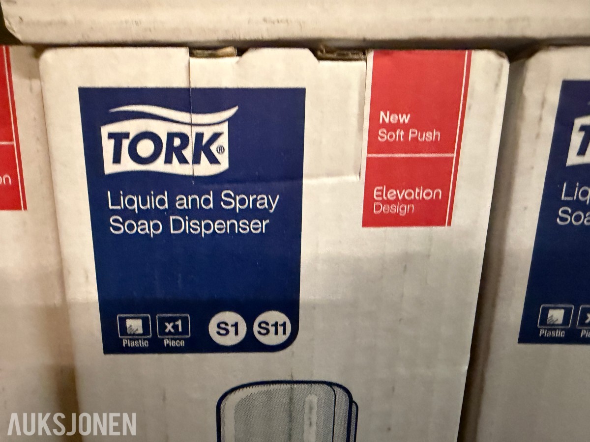 5 STK TORK DISPENSERE FOR FLYTENDE SÅPE OG SPRAY – S1/S11