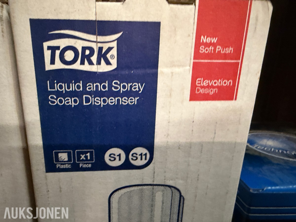 5 STK TORK DISPENSERE FOR FLYTENDE SÅPE OG SPRAY – S1/S11