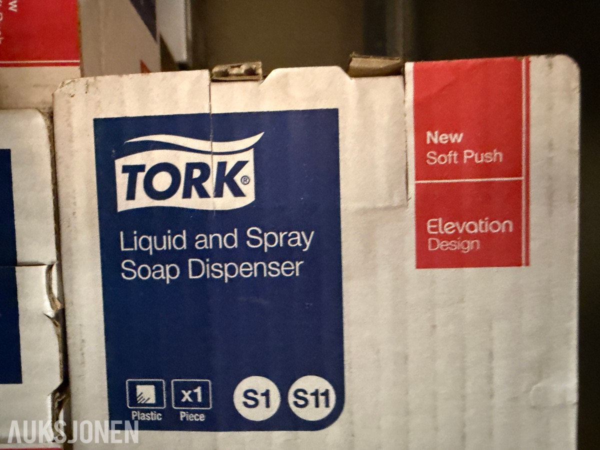 5 STK TORK DISPENSERE FOR FLYTENDE SÅPE OG SPRAY – S1/S11