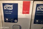 5 STK TORK S4 SKUMSÅPEDISPENSERE – NYE I ESKE