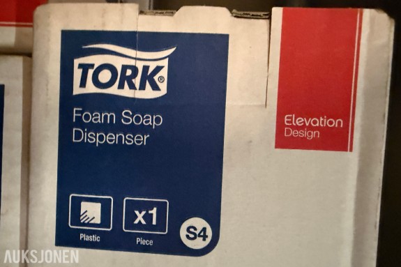 5 STK TORK S4 SKUMSÅPEDISPENSERE – NYE I ESKE